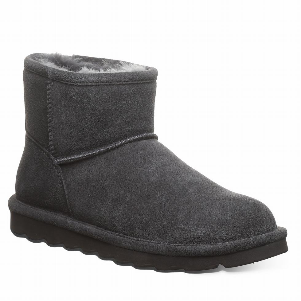Bearpaw Alyssa Wide Donna Stivali Gray | JUQ8883WM