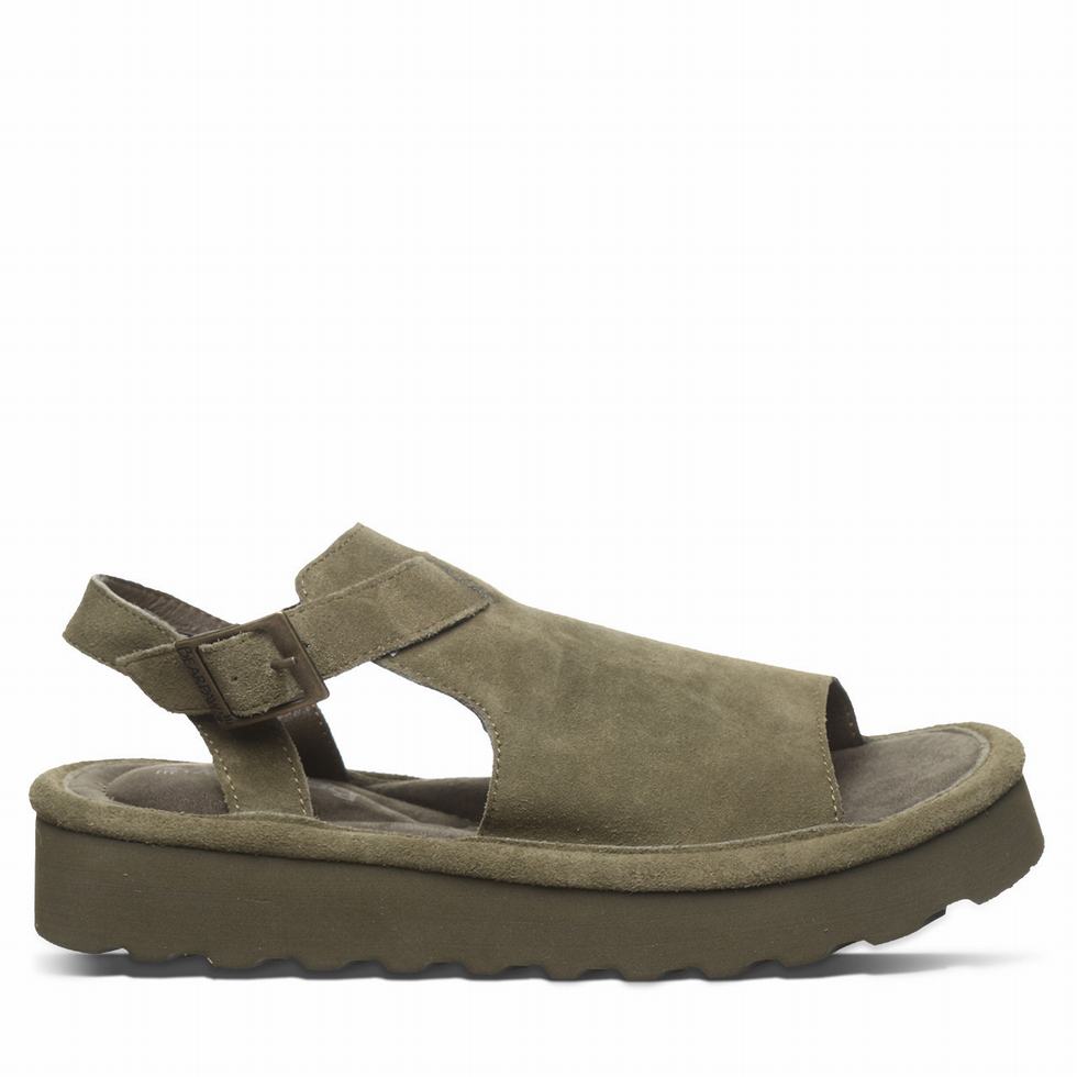 Bearpaw Ascend Donna Sandali Verdi | GHN308YC