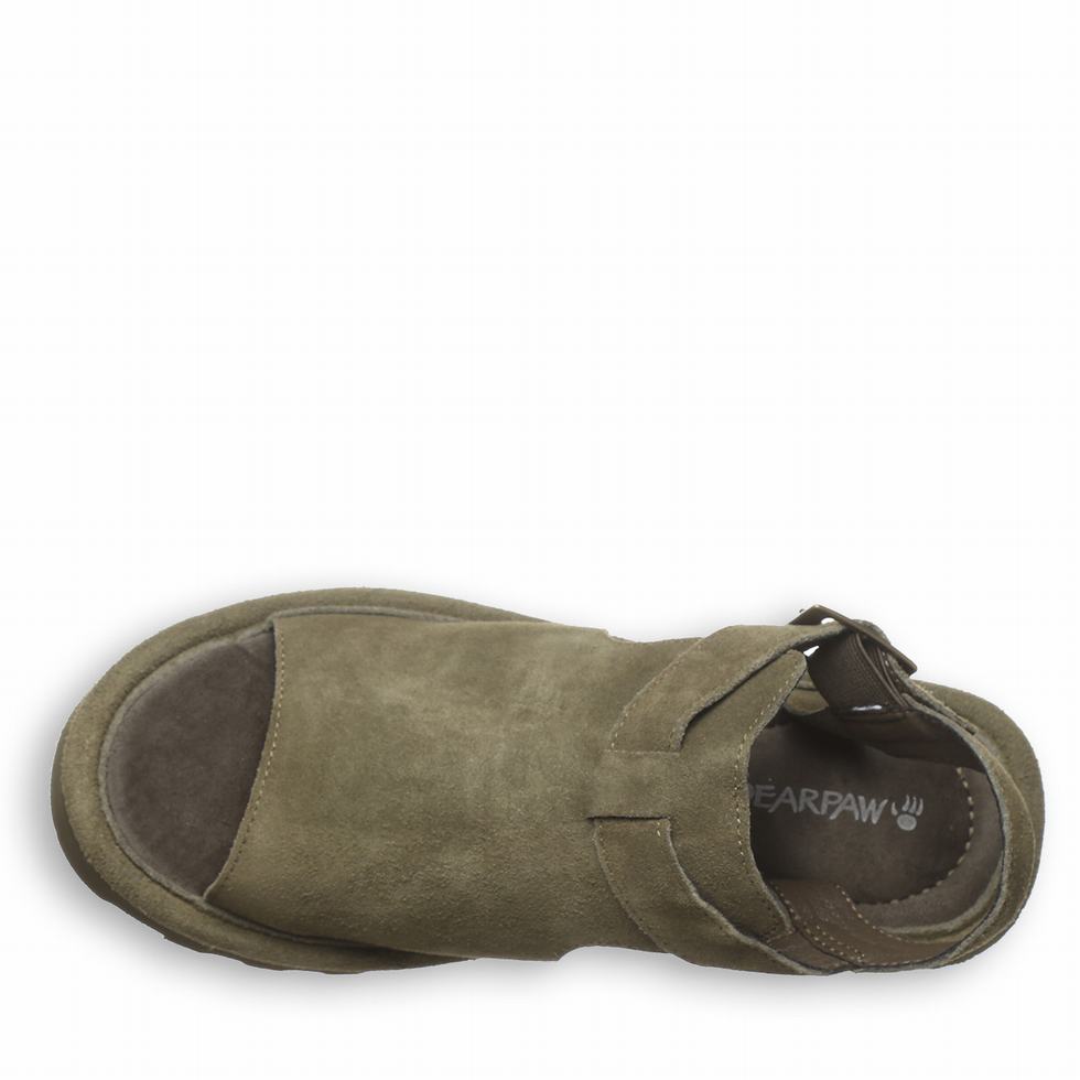 Bearpaw Ascend Donna Sandali Verdi | GHN308YC