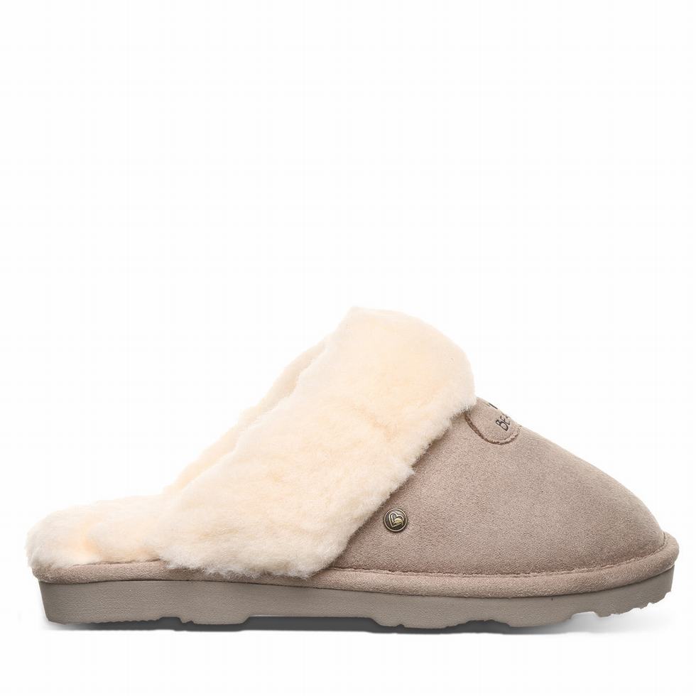 Bearpaw Effie Vegan Donna Pantofole Marroni | SUM683OX