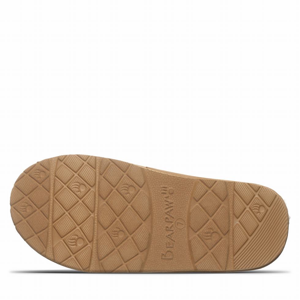 Bearpaw Effie Vegan Donna Pantofole Marroni | TBP3073VT