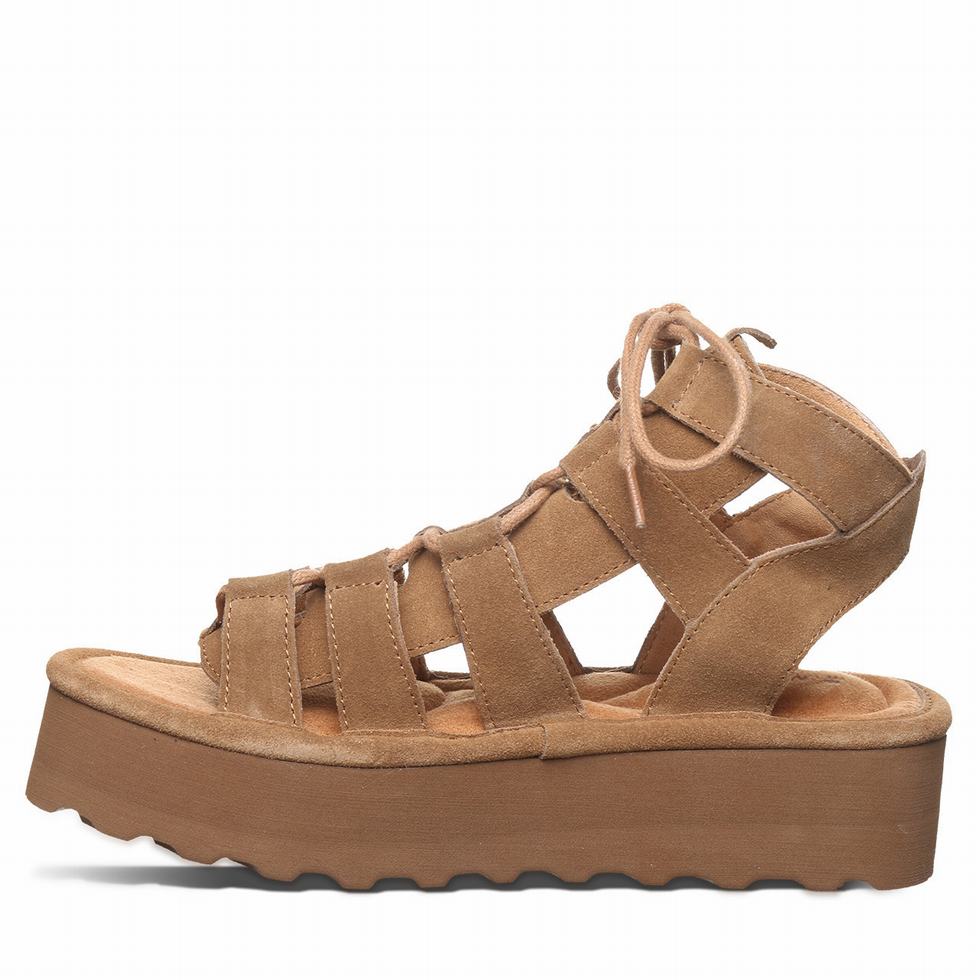 Bearpaw Elevation Donna Sandali Marroni | OYA2125HJ