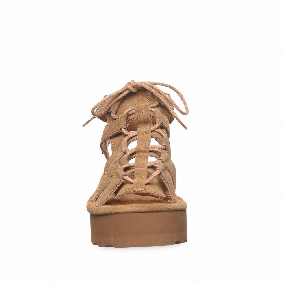Bearpaw Elevation Donna Sandali Marroni | OYA2125HJ