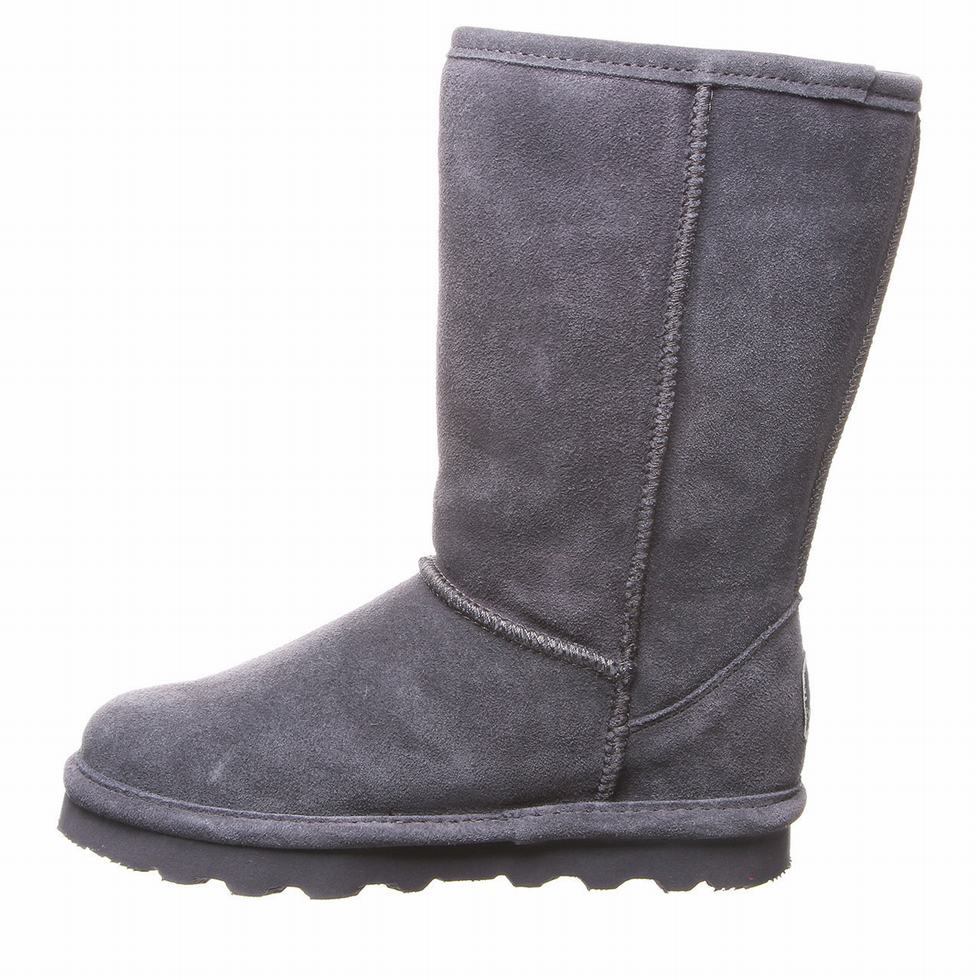 Bearpaw Elle Tall Youth Bambino Stivali Nere | FNS1595AV