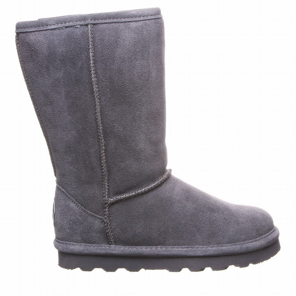 Bearpaw Elle Tall Youth Bambino Stivali Nere | FNS1595AV
