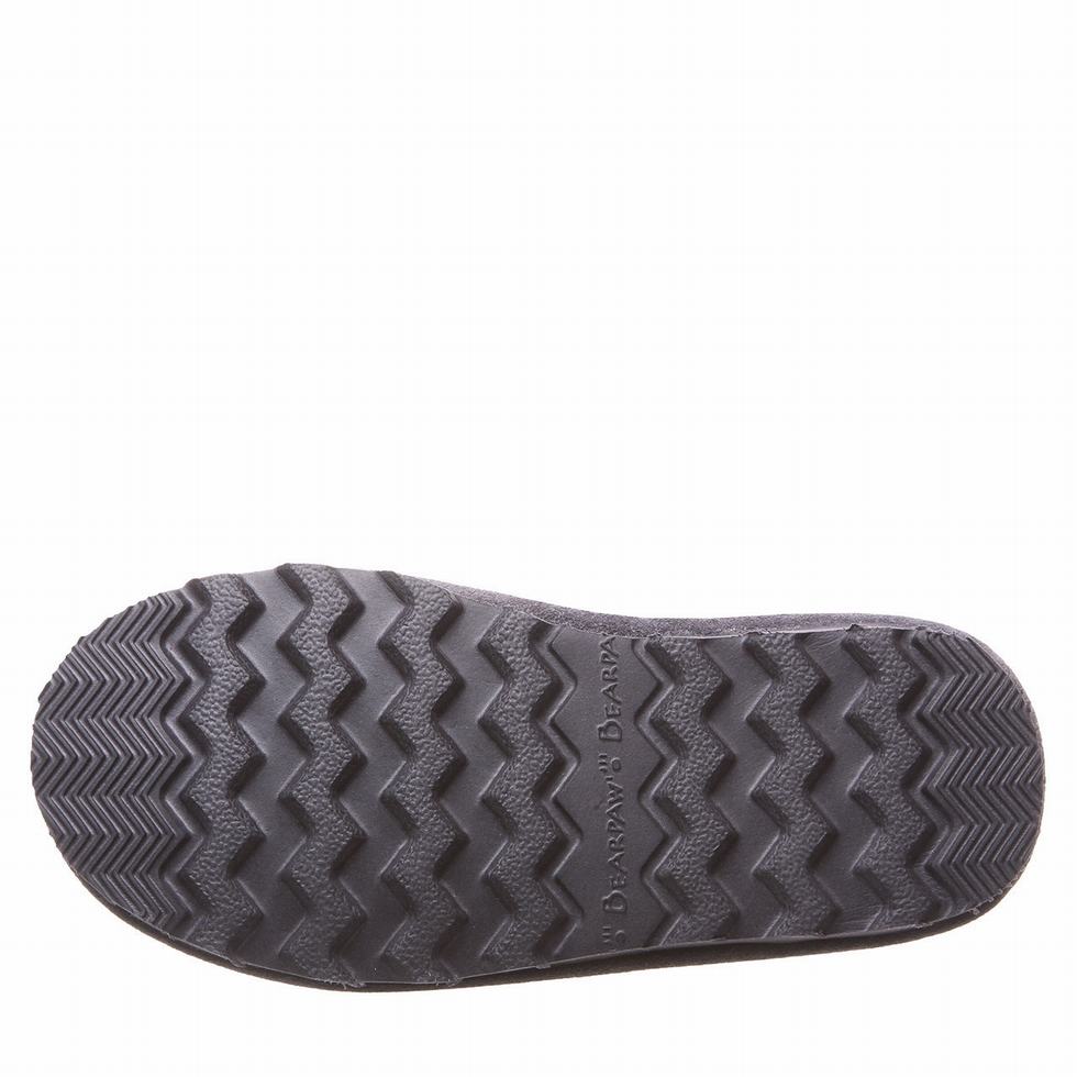 Bearpaw Elle Tall Youth Bambino Stivali Nere | FNS1595AV