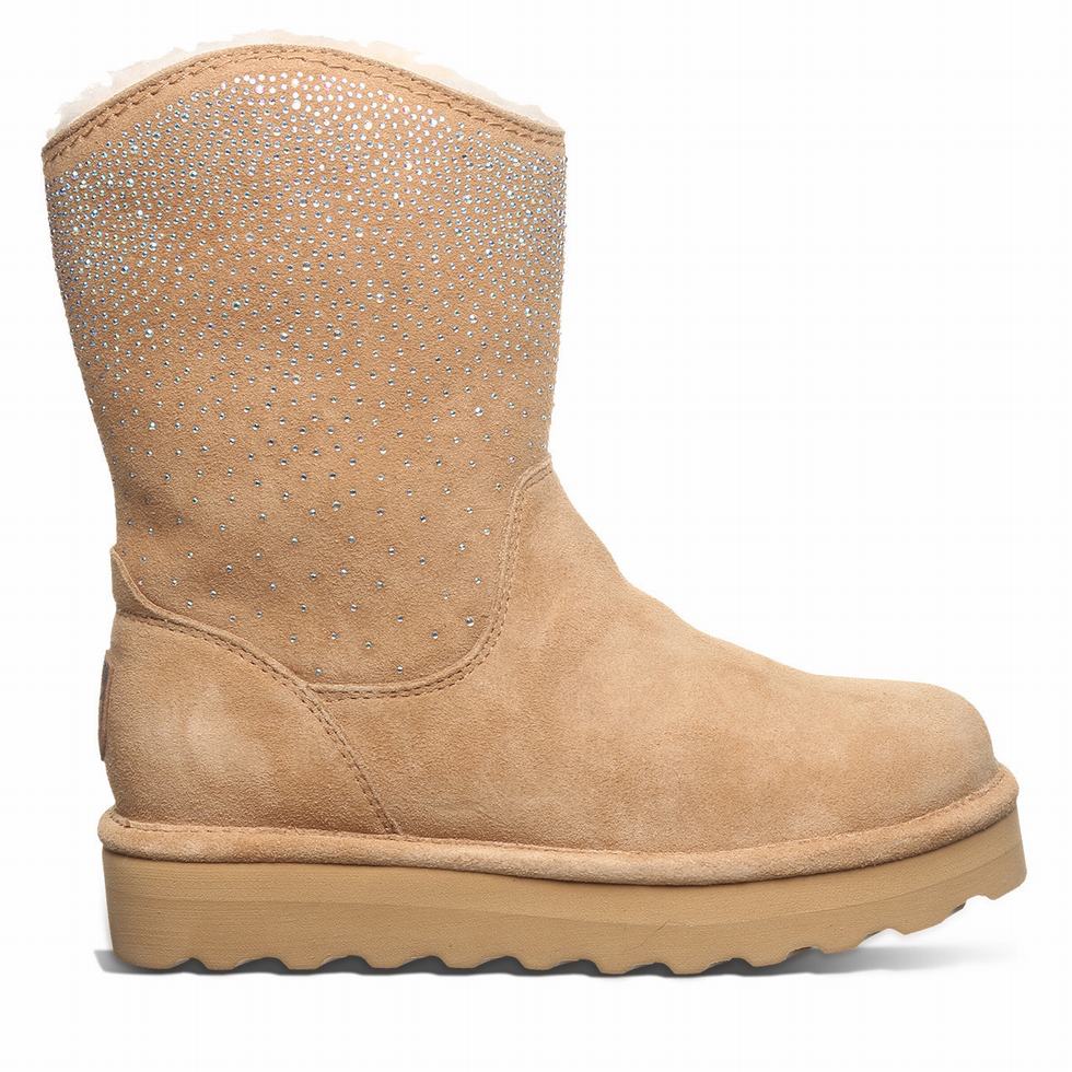 Bearpaw Glam Platform Lo Donna Stivali Marroni | HMH6082EQ