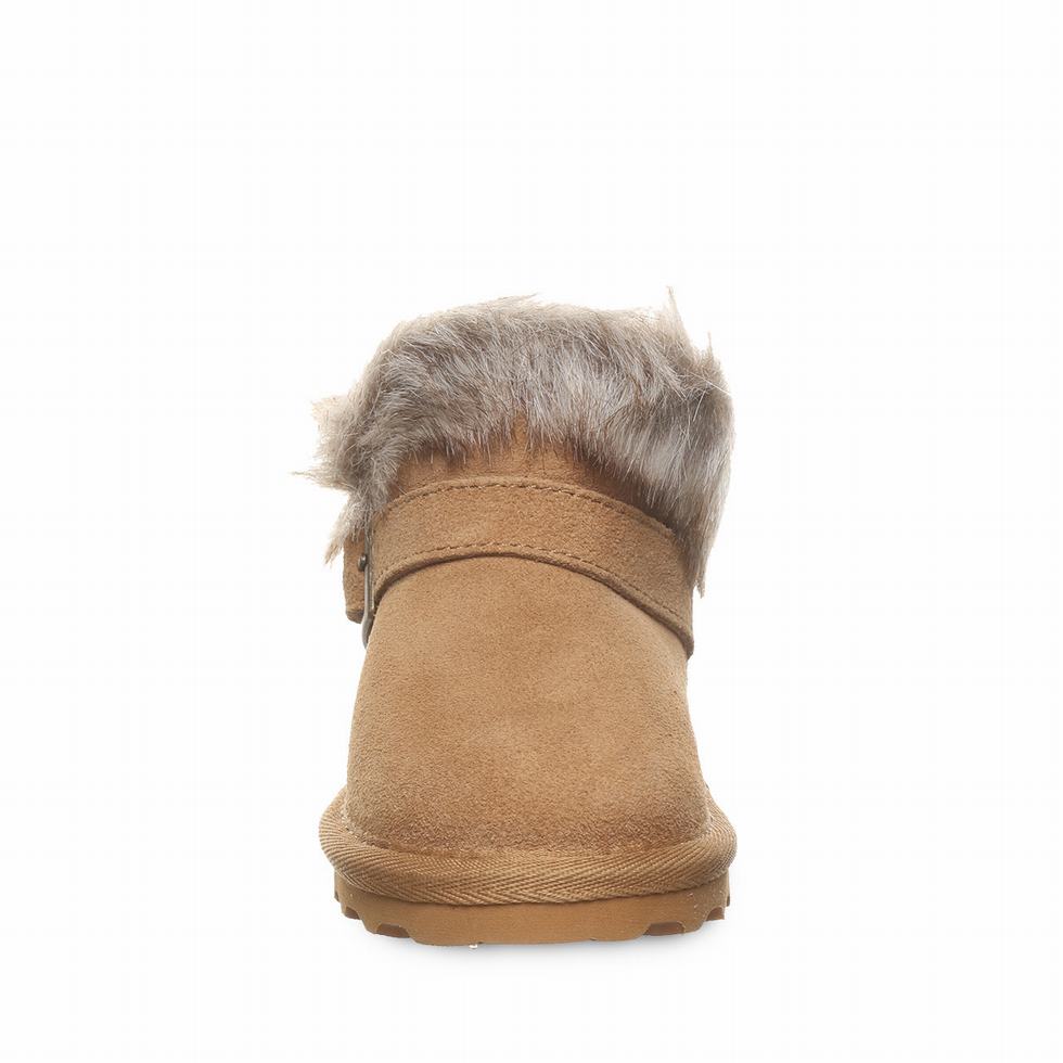 Bearpaw Jasmine Toddler Bambino Stivali Marroni | YDA8596TM