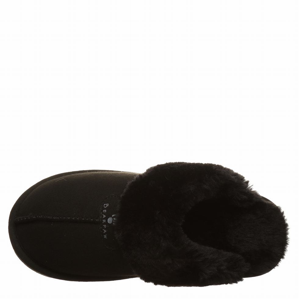 Bearpaw Loki Vegan Donna Pantofole Nere | YPD5315UG