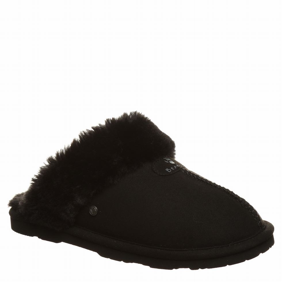 Bearpaw Loki Vegan Donna Pantofole Nere | YPD5315UG
