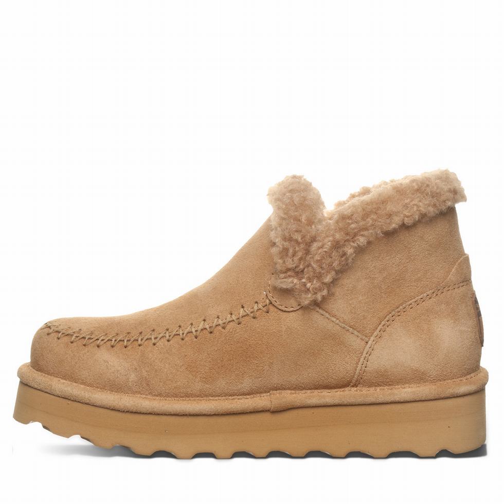 Bearpaw Maeve Platform Lo Donna Stivali Marroni | NVL6236QB