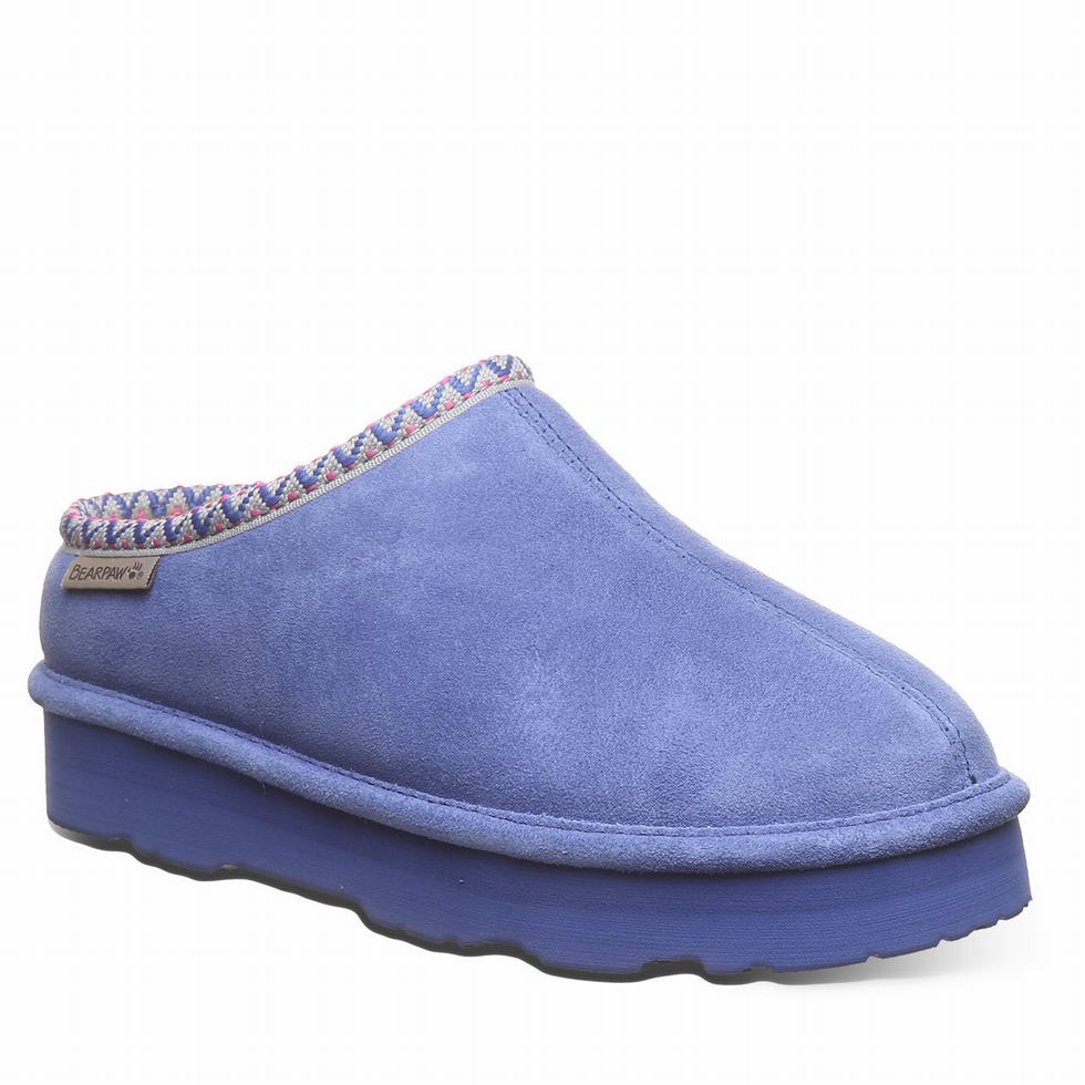 Bearpaw Martis Donna Pantofole Blu | AIO10059GU
