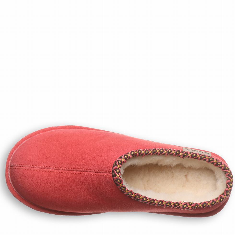 Bearpaw Martis Donna Pantofole Rosse | KEM9332AM