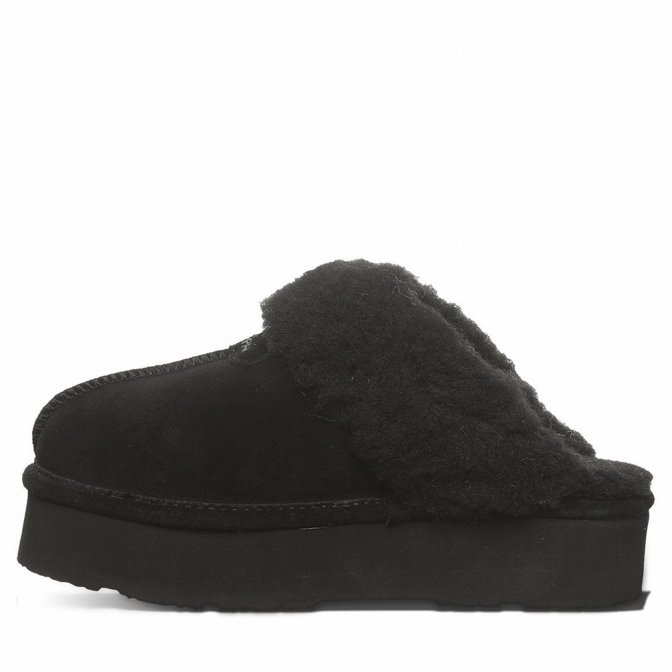 Bearpaw Retro Loki Donna Pantofole Nere | WTC9186NX