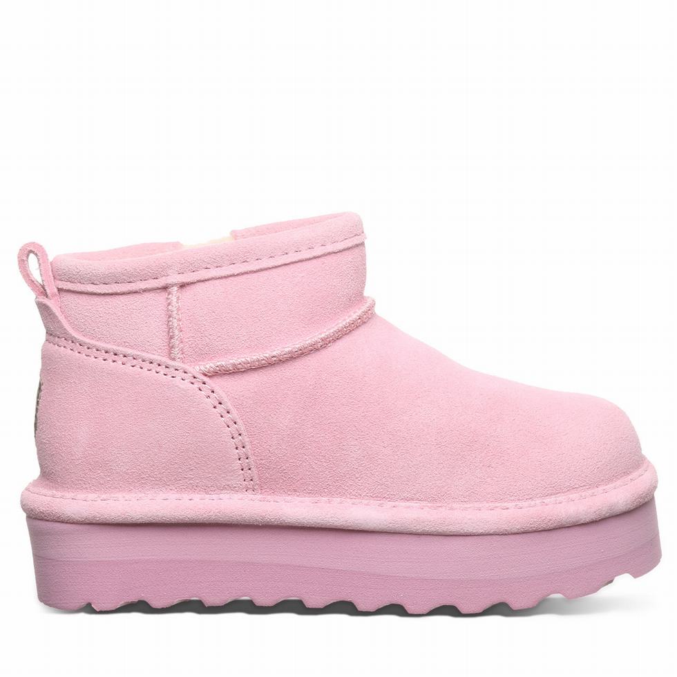 Bearpaw Retro Shorty Youth Bambino Stivali Rosa | DDM9321KI
