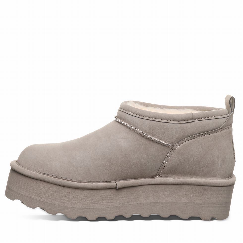 Bearpaw Retro Super Shorty Vegan Donna Stivali Platform Beige | UMH6893CB