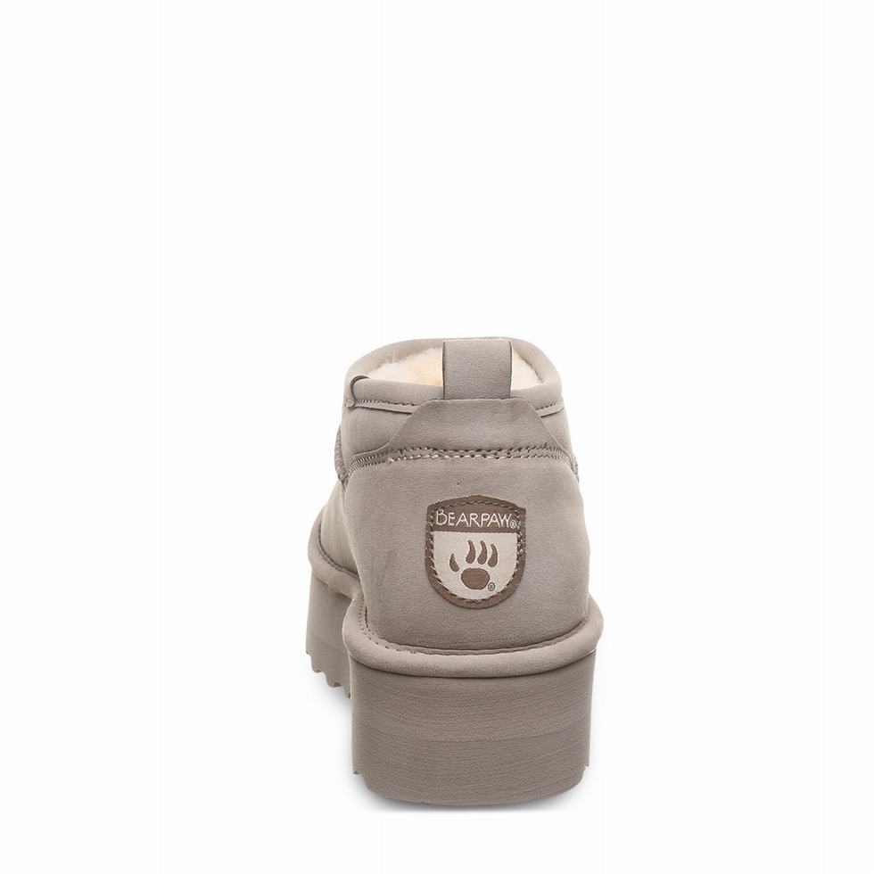 Bearpaw Retro Super Shorty Vegan Donna Stivali Platform Beige | UMH6893CB