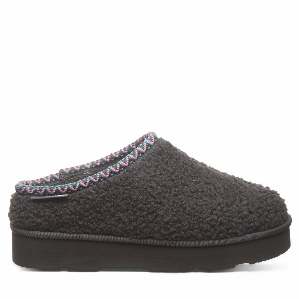 Bearpaw Snuggle Martis Donna Pantofole Nere | ABX8360OQ