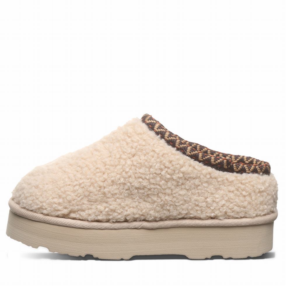 Bearpaw Snuggle Martis Youth Bambino Pantofole Beige | PBO5570GR